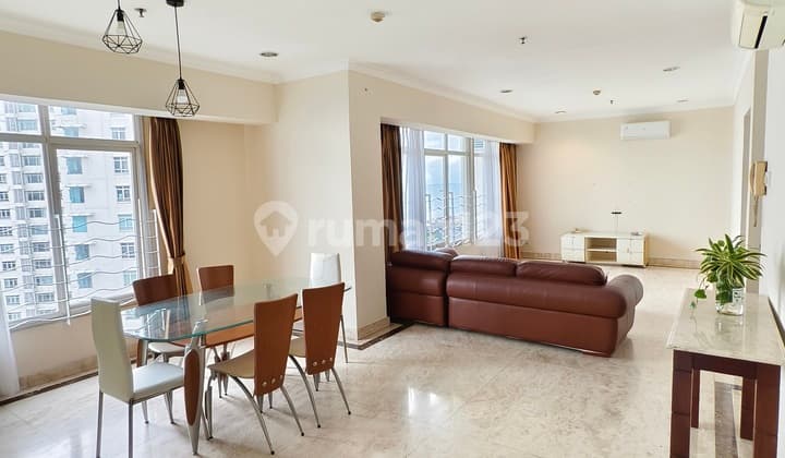 Apartemen Pantai Mutiara 3Br Furnished Tower Bunaken Siap Huni