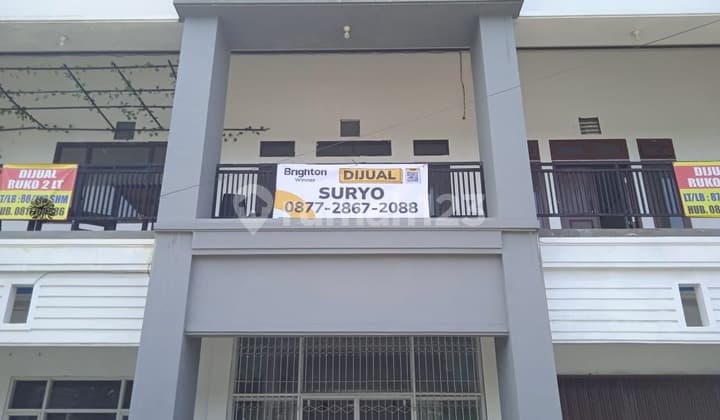 Dijual Ruko Baru 2 Lantai (2 Unit Connecting) di Jalan Mata Intan, Segalamider, Tanjung Karang Barat, Bandar Lampung