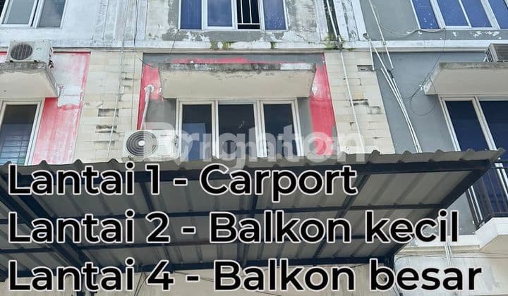 Ruko Puri Gardena 4 lantai Siap Huni Peta Barat Citra 7 Cengkareng dekat daan mogot Jakarta Barat