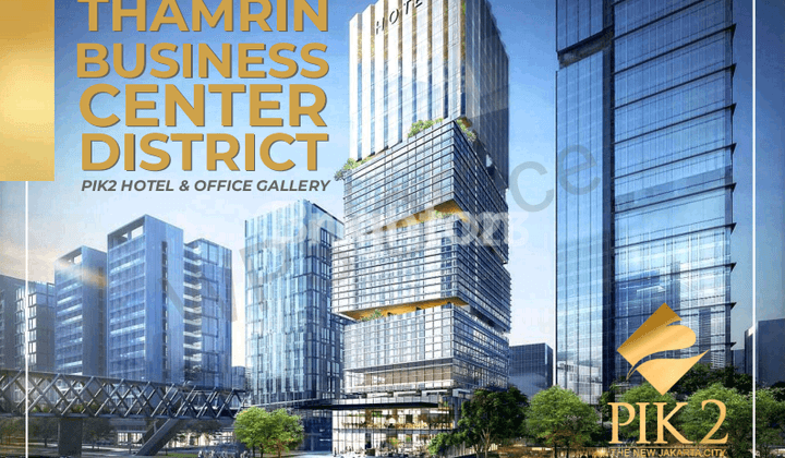 Kavling Tanah Hoek Thamrin CBD Area PIK 2 PIK2 ukuran 1000m2 Nego