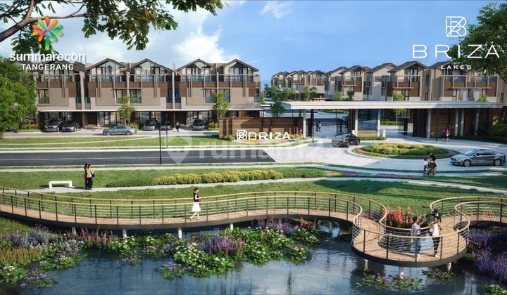 Rumah Cluster Briza Lakes Summarecon Tanggerang Lokasi Strategis
