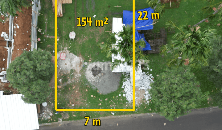 Tanah Kavling Siap Bangun Dalam Komplek Di Meruya