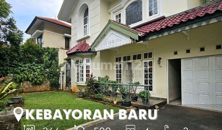 Dijual Rumah Siap Huni Dalam Lingkungan Prime dan Tenang di Area Kebayoran Baru