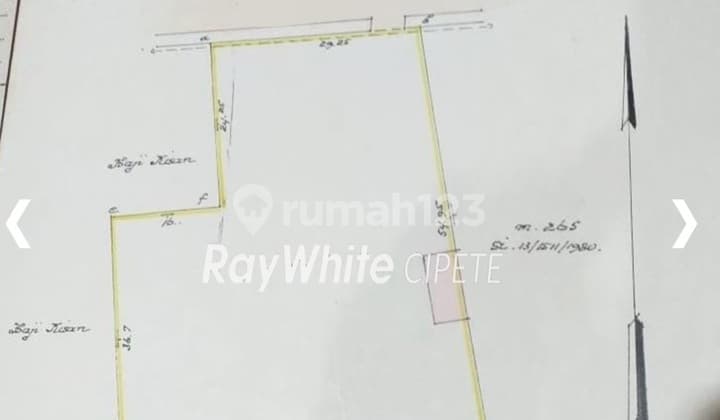 Tanah Ada Bangunan Lama Hitung Tanah di Jagakarsa Jaksel