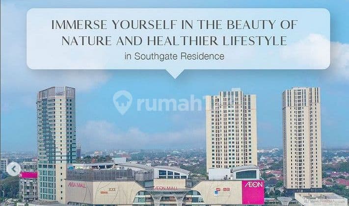 Apartemen Southgate Residence AEON Pasar Minggu 1BR + 1 Study Room For Sale Jakarta Selatan