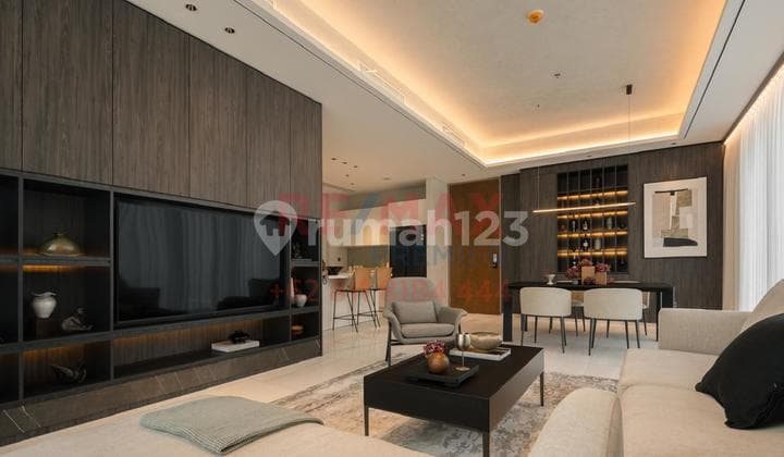 Apt Mewah 3+1Br Ada Private Lift Full Furnished di Saumata Suites