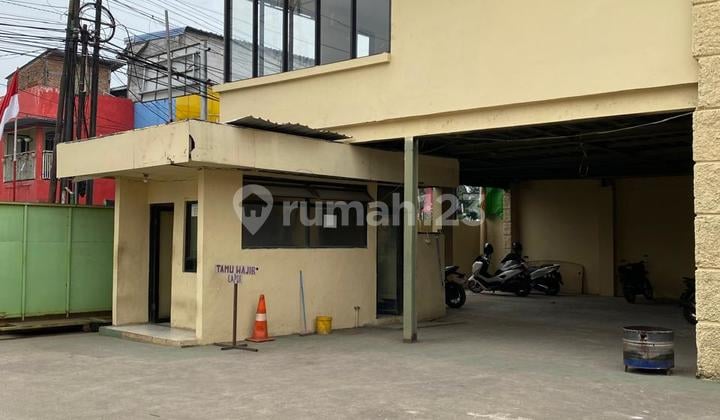 Jual Cepat Bangunan Kantor dan Workshop Diatas Tanah 4800 M2 Full Beton Pinggir Jl Raya Setu Cibitung Bekasi