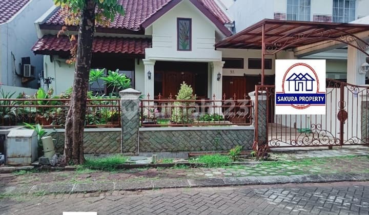 Rumah 1 Lantai Bagus dan Luas di Raffles Hills Siap Huni