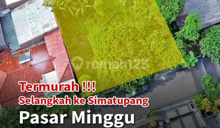 Dijual Termurahh Tanah Kavling Siap Bangun Pasar Minggu Jaksel
