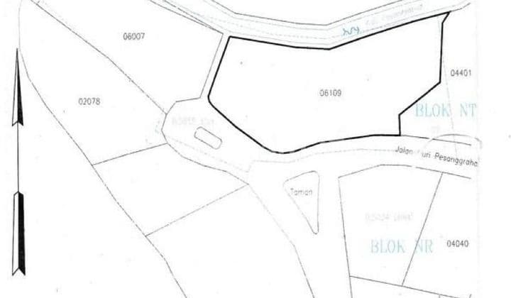 Tanah di Jln. Cinere Depok. 4645 SHM m²