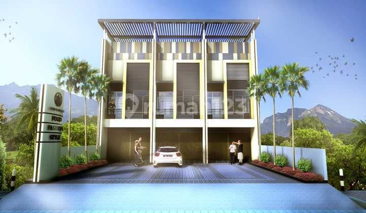 Ruko 3 Lantai Jejer Pinggir Jalan Utama