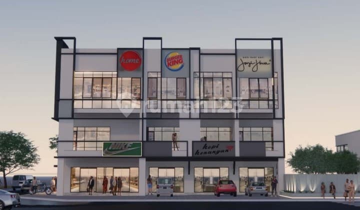 Ruko 4 Lantai Proses Finishing Dekat Kampus, Area Komersil, Sangat Strategis, Sisa 2 Unit