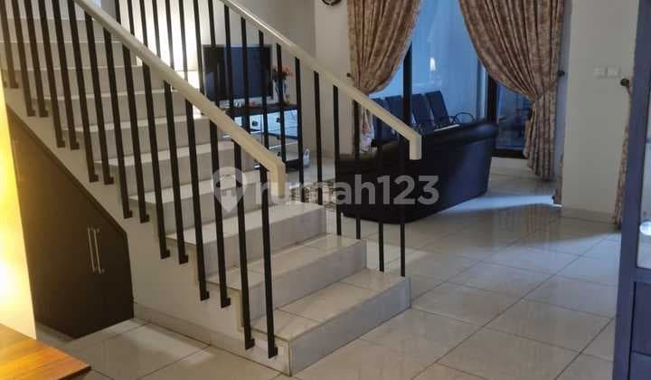 Rumah Siap Huni LT 200M2 Full Furnish Cluster Palmyra Alam Sutera Tangerang