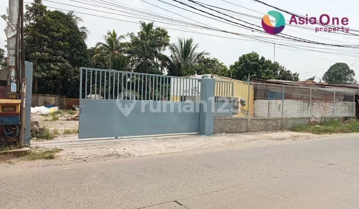 Disewakan Tanah Siap Pakai Jalan Raya Cisauk Suradita Serpong Tangerang