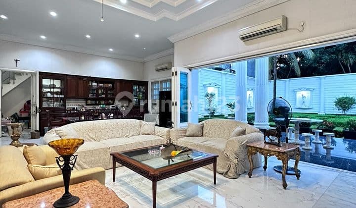 Jual Rumah Full Furnish Lt 1046M Kawasan Elite Menteng Jakarta Pusat