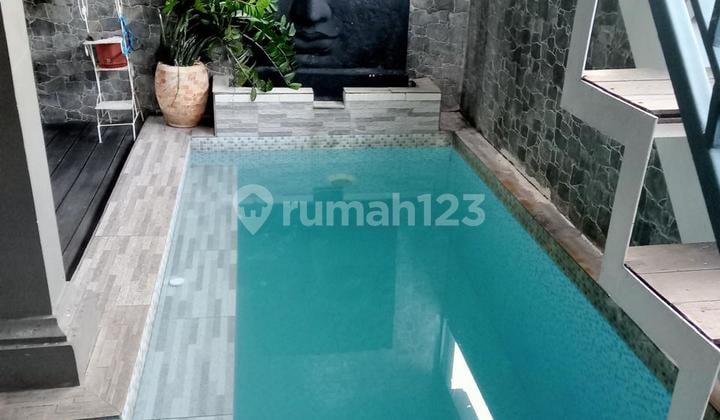 Semi Villa House With Pool Area Near Canggu Bali