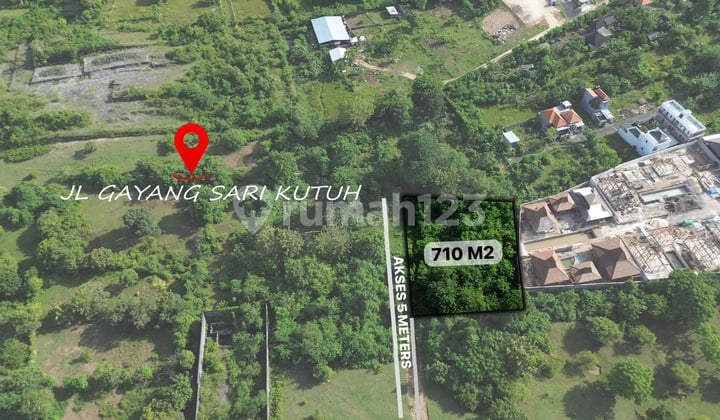 For Sale Cheap Land in Kutuh, Kuta Close to Nusa Dua, Bali