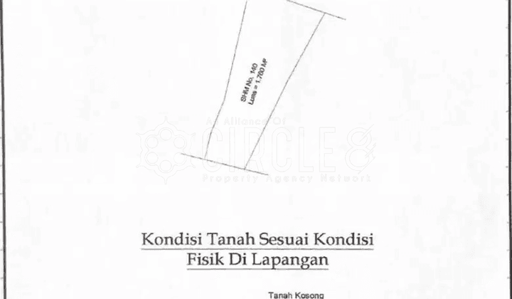 Tanah Luas 1760 m2 di Sayap Dago, Bandung