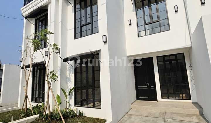 Dijual Rumah Baru Modern Qoonahouse Dekat Mrt Lebak Bulus