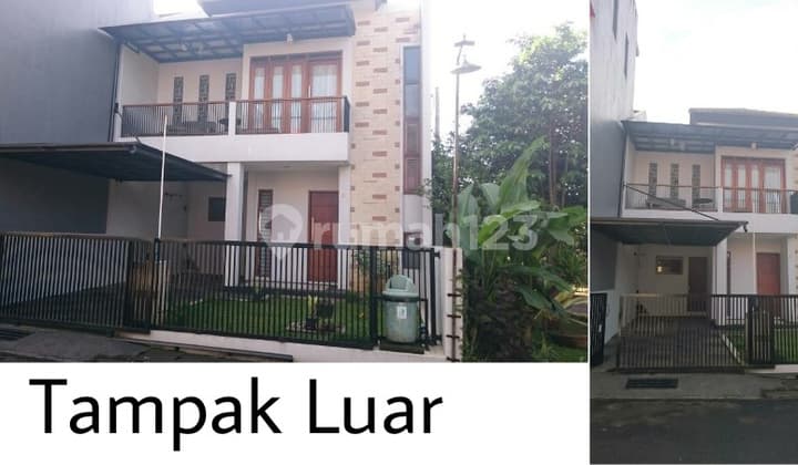 Rumah 2 Lantai Siap Huni Tinggal Bawa Koper di Cluster Cigadung