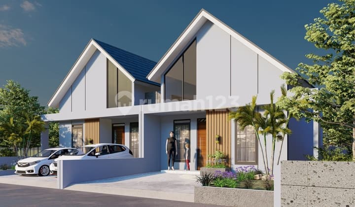 Sisa 1 Unit, Scandinavian House Type 36/105M2 2Kt+1Km Depan Pabrik Hansol Prambanan Siap KPR