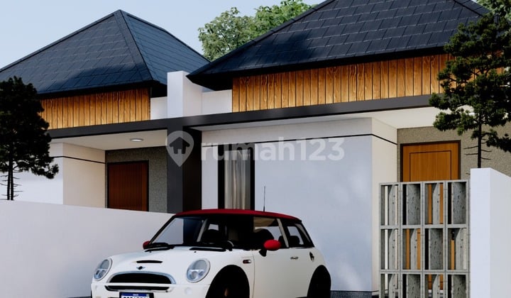 300m dari Jalan LPMP di Kalasan Jual Rumah Minimalis Type 40/100m2 Cuma 498jt Siap KPR DP Minim 30%