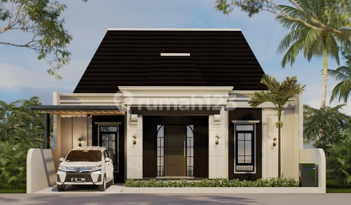 There are still elite housing in Jogja priced at just over 700 million, located in front of RSIY PDHI on the Jogja-Solo road.