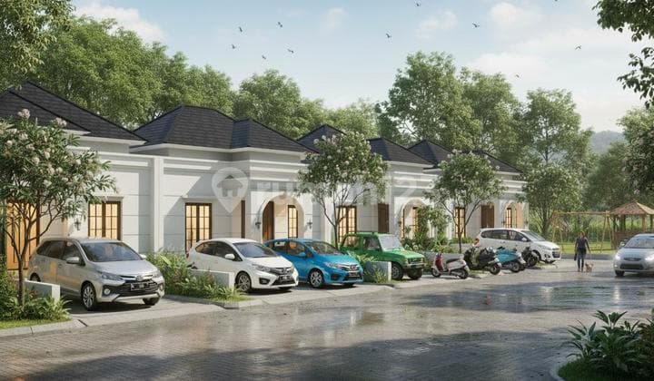 Cluster One Gate System View Persawahan & Gunung Merapi Type 36/69m2 Cuma 406Juta Nego di Prambanan