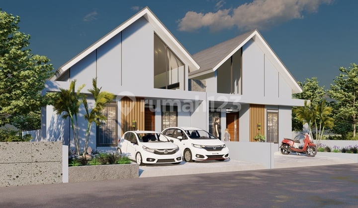 Sisa 1 Unit Rumah Scandinavian Depan Pabrik Hansol Prambanan Type 36/105M2 Cuma 420Jt Siap KPR