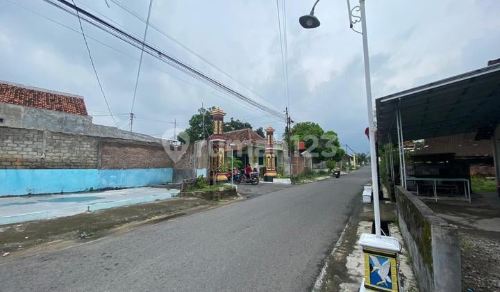 Tanah Kavling Luas 109M2 Cuma 280Jt di Klaten Utara 750Meter Dari Gor Gelarsena SHM Ready