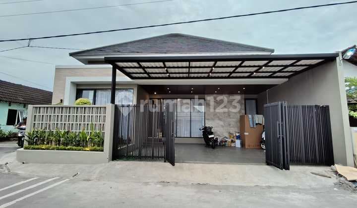 Jual Rumah Siap Huni Dalam Proses Bangun Type Luas 129m2/202m2 4KT+2KM 10menit dari Jogja Bay SHM✅