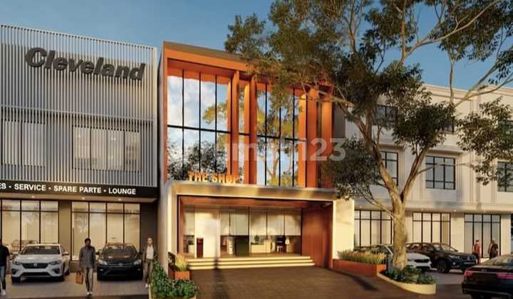 Bintaro Utama Shop House suitable for various businesses or for investment.