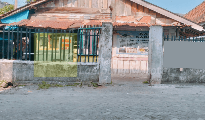 tanah bonus Bangunan lokasi dekat pusat Kota Lampung