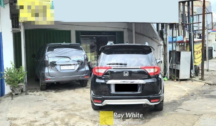 murah kios 2 pintu lokasi lampung selatan dekat pasar