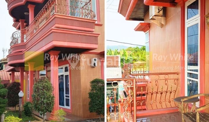 Two-story fully furnished house with AC, West Teluk Betung.