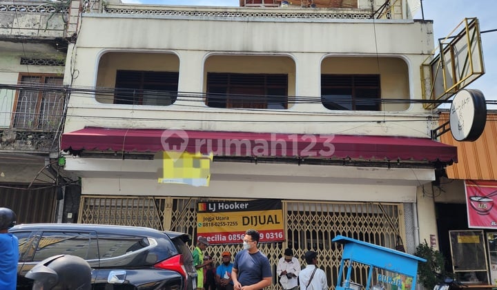 Ruang Usaha + Rumah 3 Lantai Di Jl Bhayangkara, Ngupasan, Murah Di Bawah Harga Pasar