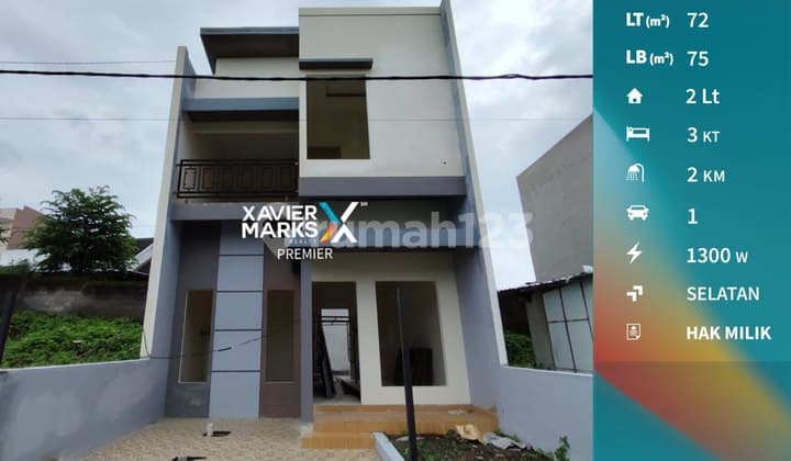 Super Murah Rumah Modern 2 Lantai di Balearjosari Kota Malang