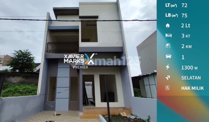 Very Cheap Modern 2-Story House in Balearjosari, Malang City