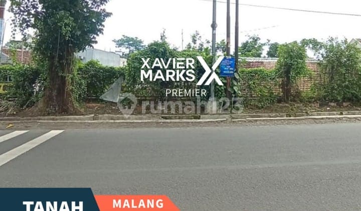 Dijual Tanah Super Strategis Nol Jalan Raya Oro Oro Dowo Klojen Malang