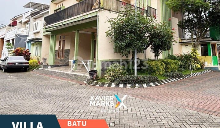 Termurah Dijual Rumah Villa 2 Lantai Hook di Cluster Tengah Kota Batu