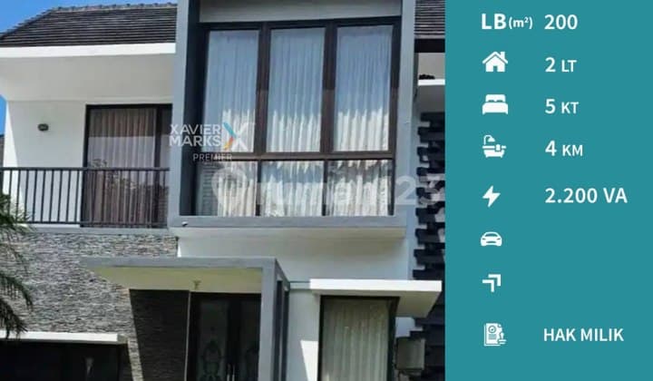 Disewakan Murah Rumah Furnished di Ijen Nirwana Klojen Malang