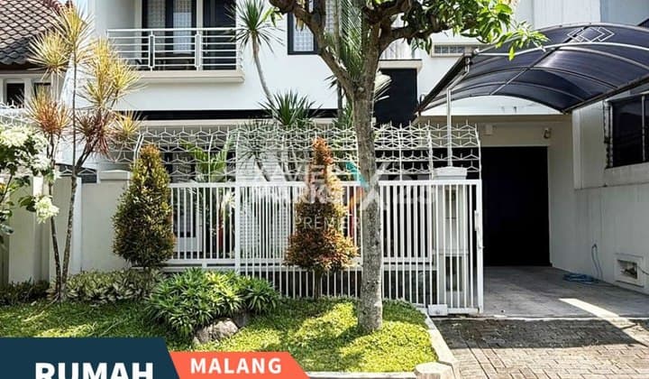 Termurah Dijual Rumah Modern Full Furnish di Cluster Golf, Araya Malang