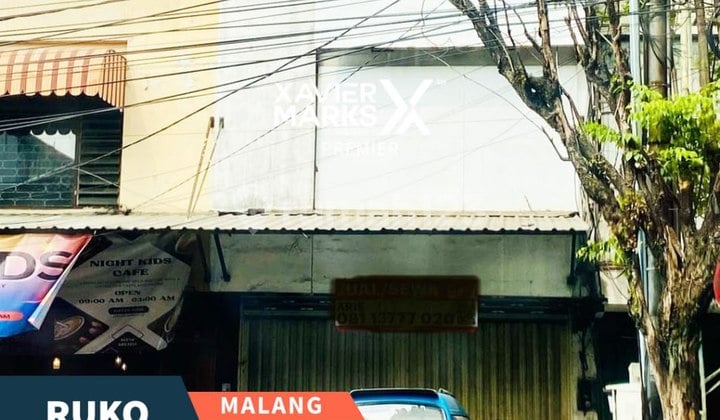 For Sale/Lease Shop House on Gatot Subroto, Malang, Strategic Location