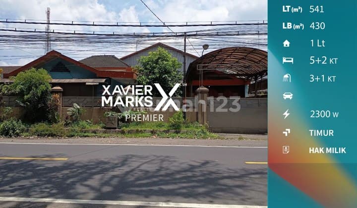 Dijual Rumah dengan Gudang Lokasi Poros Kebonagung Malang