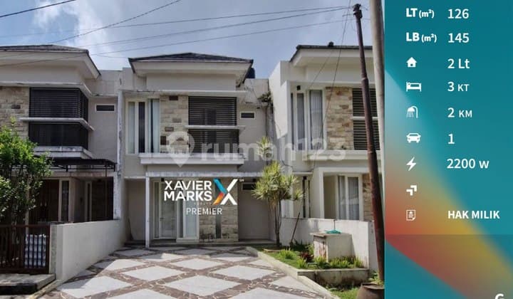 Cheapest For Sale 2 Story Fully Furnished Villa in Panderman Hills Batu