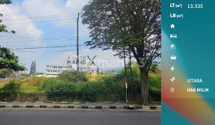 Tanah Lokasi Strategis Poros Jalan Sultan Agung Sisir Kota Batu