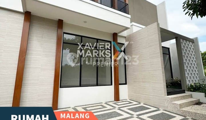 Dijual Rumah Bangunan Baru di Riverfront Malang Selangkah Dari Exit Tol