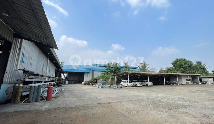 Gudang Siap Pakai Akses Kontainer 40 Feet Dekat Tol Bitung