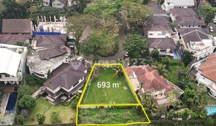 Northeast-facing ready-to-build plot in Taman Danau Biru