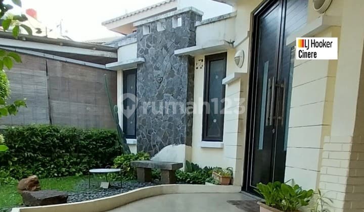 Rumah Siap Huni 2 Lantai di Graha Cinere Dekat Pintu Tol Krukut